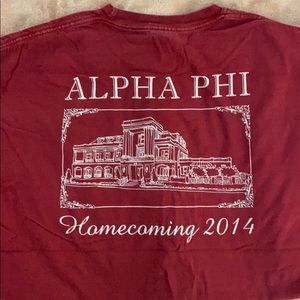 Alabama Alpha Phi sorority shirt
